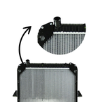 Radiador Visconde Mb Atron 1318 1620 L2423 Betoneira