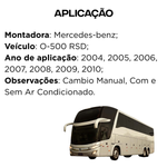 Radiador Visconde Mb O-500 Rsd 2004 2006 2008 2010 2012
