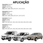 Radiador Visconde Renault Clio Logan Sandeiro 1.0 1.6 1999 A Cambio Manual