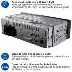 Rádio Som Automotivo Jbl Celebrity 150 Bluetooth Usb Am Fm