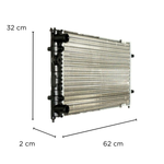 Radiador Visconde Cordoba 1.6 Polo Classic 1.8 2000 2002