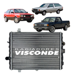Radiador Visconde Gol Parati Saveiro 1.6 1.8 1987 1991 1994