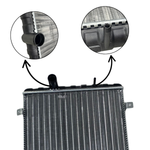 Radiador Visconde Gol Parati Saveiro 1.6 1.8 1987 1991 1994