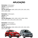Condensador Mahle Gol Voyage Saveiro 1.6 2008 2012 2016 Manual