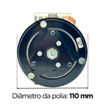 Compressor Mahle Vw Gol Voyage Fox 2009 2011 2013 2015 2016