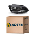 Farol H7/H1 Arteb Vw Fox Space Fox 2011 A 2014 Lado Direito