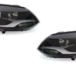 Par De Farol H7/H1 Arteb Vw Fox Space Fox 2011 2012 2013 2014