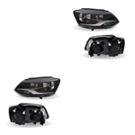 Par De Farol H7/H1 Arteb Vw Fox Space Fox 2011 2012 2013 2014