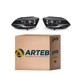 Par De Farol H7/H1 Arteb Vw Fox Space Fox 2011 2012 2013 2014