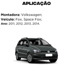 Par De Farol H7/H1 Arteb Vw Fox Space Fox 2011 2012 2013 2014