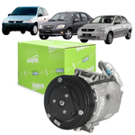 Compressor Valeo Gm Celta Prisma Corsa Classic 2002 2004 2006 2008 6Pk