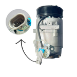 Compressor Valeo Gm Celta Prisma Corsa Classic 2002 2004 2006 2008 6Pk