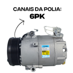 Compressor Valeo Gm Zafira 2.0 2001 2003 2005 2007 2009 2012