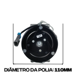 Compressor Valeo Gm Zafira 2.0 2001 2003 2005 2007 2009 2012