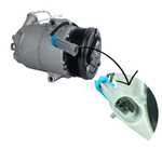Compressor Valeo Gm Zafira 2.0 2001 2003 2005 2007 2009 2012
