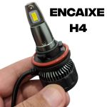 Par de Lampadas Ultra Led Vision F76000k 12v 10000 Lumens Encaixe H4