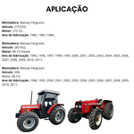 Radiador Agro Visconde Massey Ferguson 275 283 290 1976 a 2011