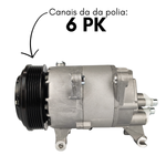 Compressor Valeo Fiat Palio Strada Bravo Doblo Grand Siena 2012 A 2020