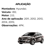 COMPRESSOR VALEO HYUNDAI I30 2.0 2011 A 2015 (811166)