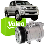 Compressor Hilux 2.5 2.7 Diesel 2005 A 2011 7pk 120mm Valeo