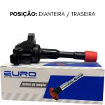Kit 8 Bobina Ignição Honda Fit 1.4 8v Dianteira Traseira