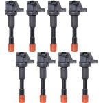 Kit 8 Bobina Ignição Honda Fit 1.4 8v Dianteira Traseira