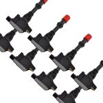 Kit 8 Bobina Ignição Honda Fit 1.4 8v Dianteira Traseira