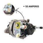 Alternador Com Bomba de Vácuo 55A Toyota Hilux 2.4 2.8 Aspirado