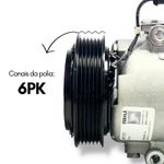 COMPRESSOR MAHLE VW UP 1.0 FLEX 2014 2015 2016