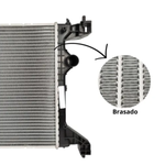 Radiador Valeo Gm Cobalt Onix Prisma Spin 2012 a 2016 Automatico
