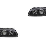 Par Farol Arteb Gol Saveiro Parati G3 H7 H1 Mascara Negra Foco Duplo