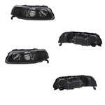 Par Farol Arteb Gol Saveiro Parati G3 H7 H1 Mascara Negra Foco Duplo