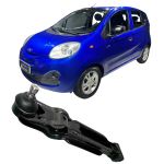 Par Bandejas Suspensão Inferior Dianteira Chery Qq 1.1 Com Bucha Pivô