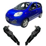 Par Bandejas Suspensão Inferior Dianteira Chery Qq 1.1 Com Bucha Pivô