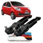 Par Bandejas Suspensão Inferior Dianteira Chery Qq 1.1 Com Bucha Pivô