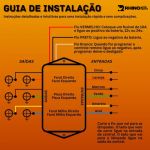 Jogo De Luzes Farol Barra Limpa Alterna Pisca Alerta Zendel
