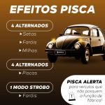 Jogo De Luzes Farol Barra Limpa Alterna Pisca Alerta Zendel