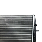 Radiador Valeo Vw Fox Polo 1.0 1.6 2003 2004 2005 Sem Ar Engate Rápido