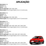 Radiador Valeo Vw Fox Polo 1.0 1.6 2003 2004 2005 Sem Ar Engate Rápido
