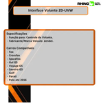 Interface Comandos De Volante Zendel Vw Gol Saveiro Voyage Fox Golf