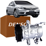 Compressor 6 Pk Denso Civic Exs Lxl Lxs 1.8 2007 A 2014