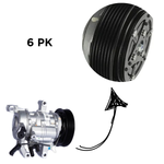 Compressor 6 Pk Denso Civic Exs Lxl Lxs 1.8 2007 A 2014