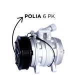 Compressor Denso Uno Gol Parati Saveiro 1997 a 2007