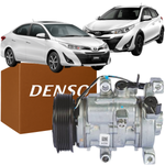 Compressor 6 Pk Denso Yaris X-way Xl Xs 1.3 1.5 2018 a 2019