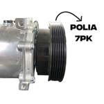 Compressor Denso Sandero Logan Duster Symbol 1.6 2007 2009 2011 2013 2015 2016Compressor Denso Sandero Logan Duster Symbol 1.6 2007 2009 a 2016