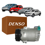 Compressor Original Denso Fox Crossfox Gol Palio Saveiro Voyage Spacefox 1.0 1.6