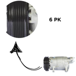 Compressor Denso Golf A3 1.6 1.8 Turbo 1997 A 2014 6 Pk