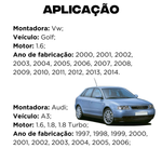 Compressor Denso Golf A3 1.6 1.8 Turbo 1997 A 2014 6 Pk