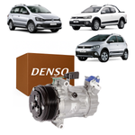 Compressor Denso Vw Crossfox Spacefox Saveiro 1.6 2014 a 2018