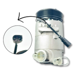 COMPRESSOR MAHLE VW FOX CROSSFOX E POLO 1.0 1.6 2003 A 2007 (ACP213000P)
